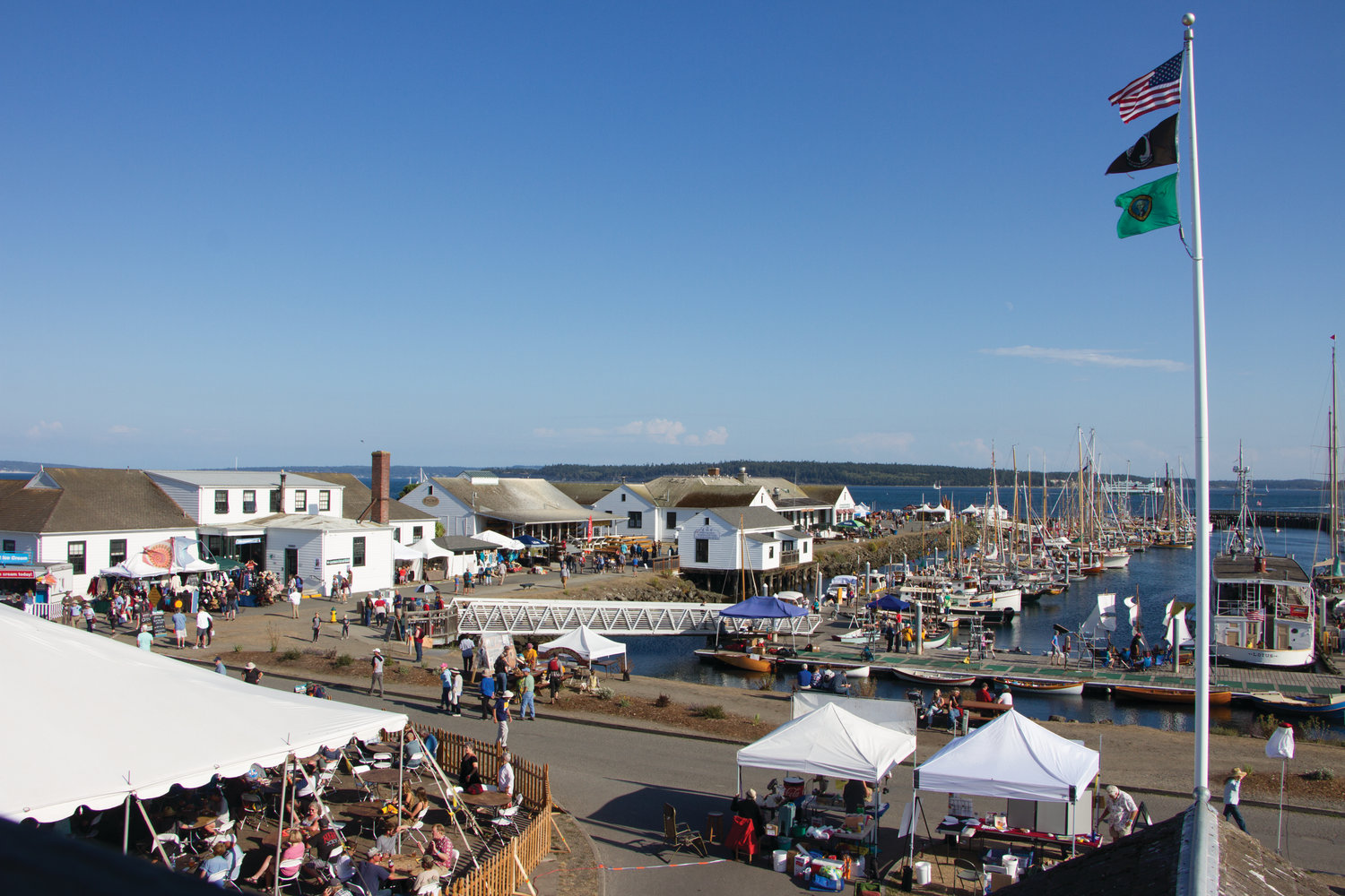 Point Hudson Marina during the 43rd Wooden Boat Festival Friday, Sept. 6
