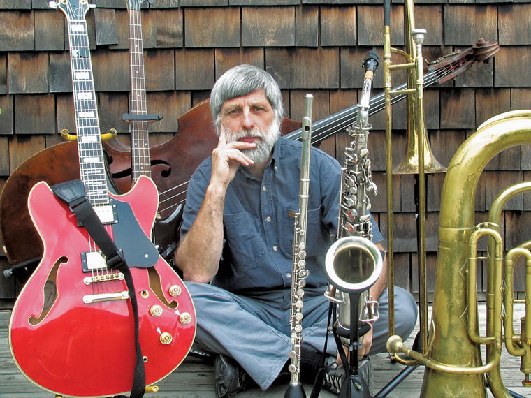 Chuck Easton has been a musician for 45 years. He's lived, and played, on the Olympic Peninsula since 1980. Courtesy photo