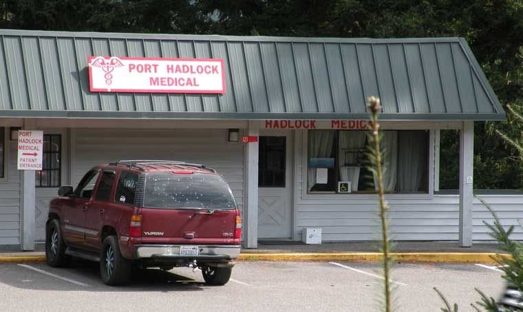 The Port Hadlock Medical Center remains at 121 Oak Bay Road in Port Hadlock. It is the only private medical clinic in Jefferson County that is outside of Port Townsend. The clinic has four exam rooms. Photo by Allison Arthur