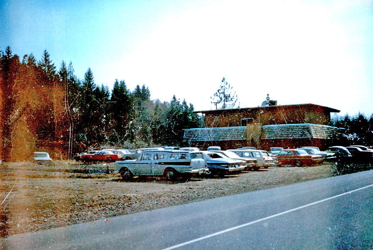 The Hadlock House restaurant along Chimacum Road during a grand opening in 1966. Photo courtesy of Nancy Hefley