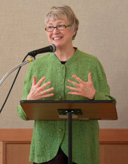 Debbi Steele was recognized as the AAUW 2012 Woman of Excellence. Photo by Lynne Bennett