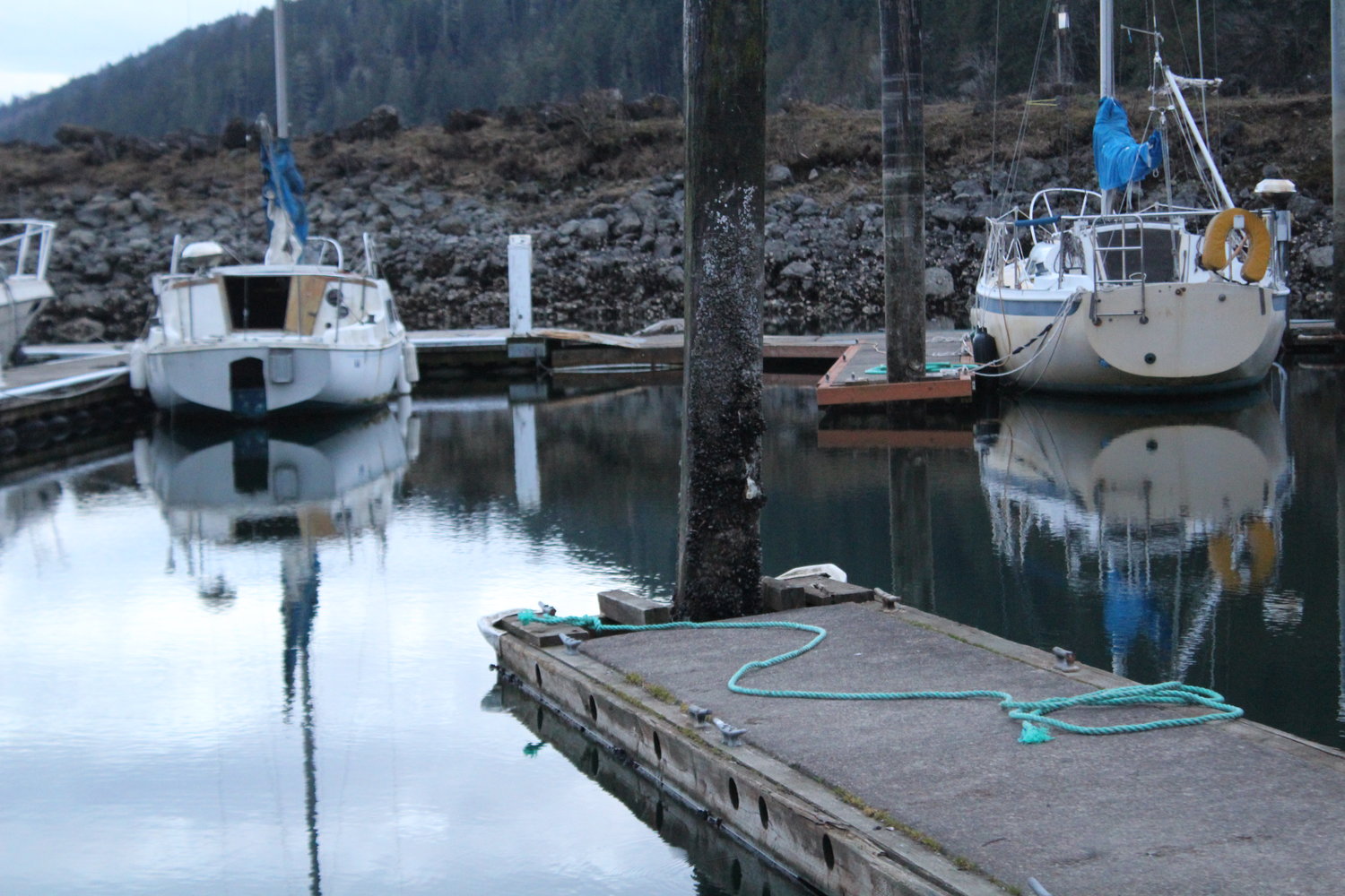The port recently received recognition for its efforts to keep the Herb Beck Marina in Quilcene clean.