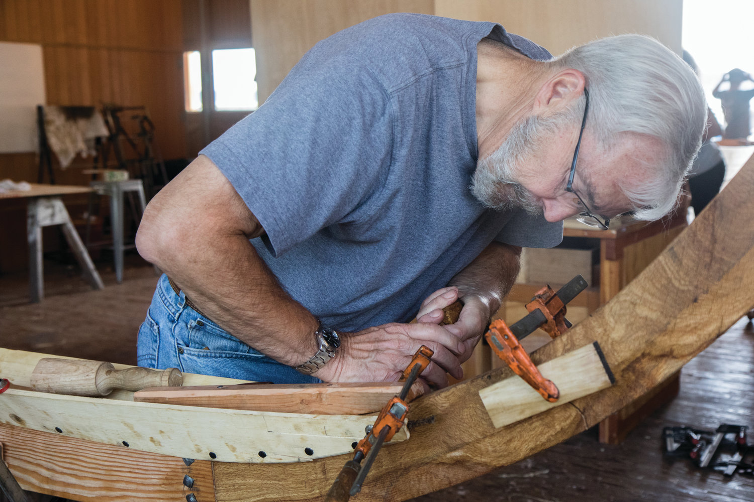 Designing as they go, Viking-method boat builders rely on knowledge of their materials and the demands of seafaring to build each boat unlike any other.