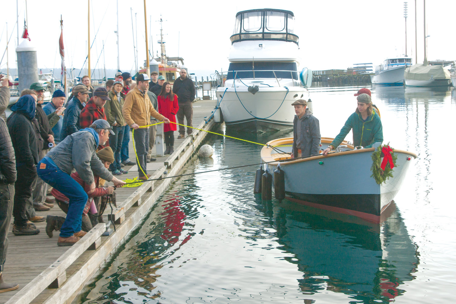 Boat school double launch day Port Townsend Leader