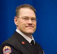 Assistant Fire Chief Brian Tracer