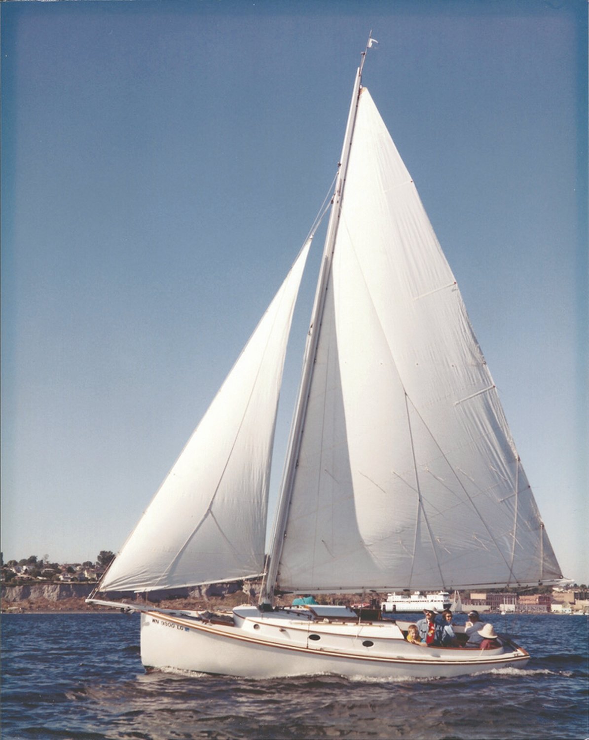 David King has spent his life building boats, from small wooden boats to mega yachts. He built the Alice, pictured above, 38 years ago, naming the craft after his wife.