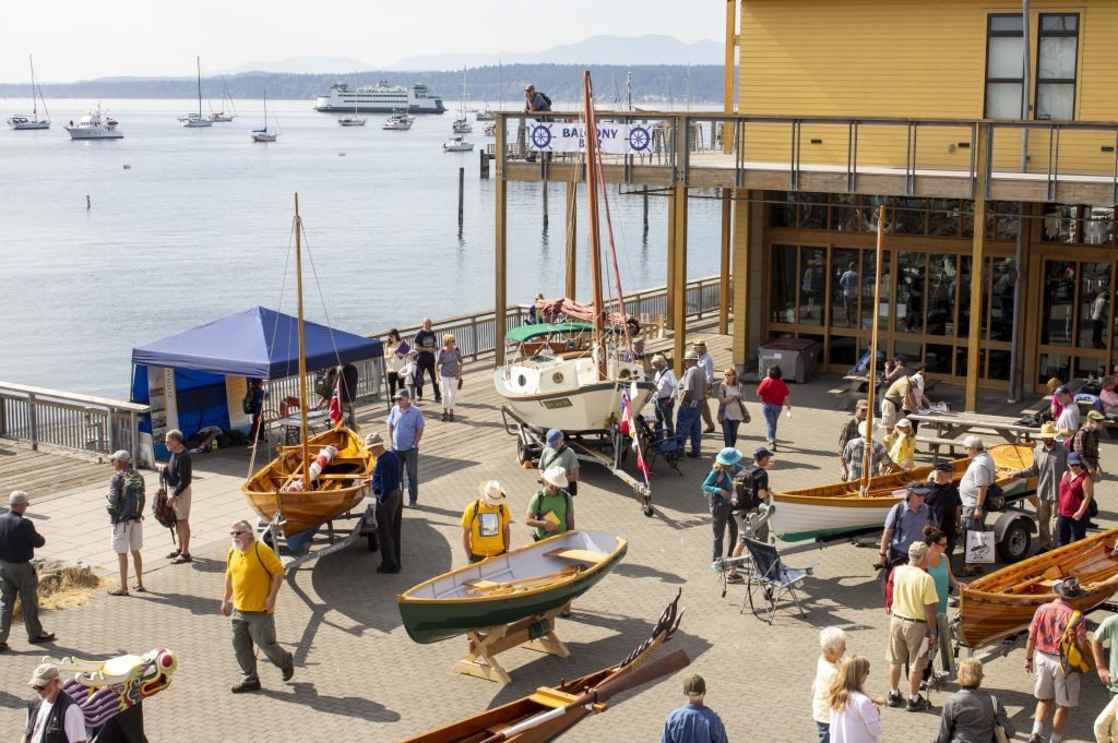 The Wooden Boat Festival, shown here in 2019, has been cancelled for the second year in a row, leaving organizers, local businesses, and attendees unhappy.