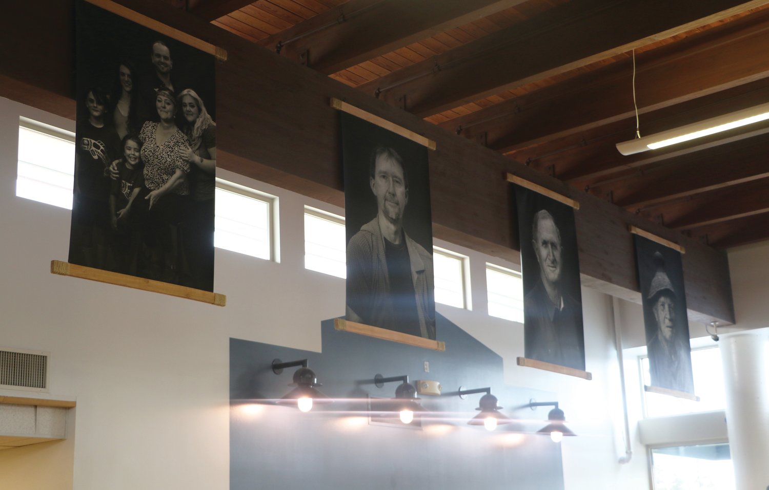 Portraits of Chemakum descendants adorn the Chimacum High School in new “Still Here” exhibit.